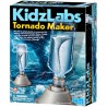 TORNADO MAKER kit scientifico KIDZLABS crea un tornado in bottiglia 4M gioco A BATTERIA età 8+ 4M - 1