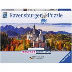 PUZZLE ravensburger CASTELLO NEUSCHWANSTEIN 1000 pezzi BAVIERA originale 50 x 70 cm Ravensburger - 1