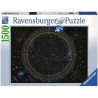 PUZZLE ravensburger UNIVERSO softclick 1500 PEZZI map of the universe 80 X 60 CM Ravensburger - 1
