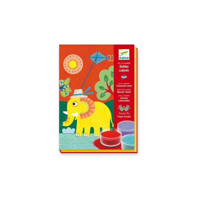 sables colores djeco