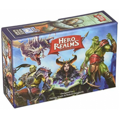 HERO REALMS gioco base DEVIR l'era degli eroi GIOCO DI CARTE gioco da tavolo WHITE WIZARD GAMES età 12+ DEVIR - 1