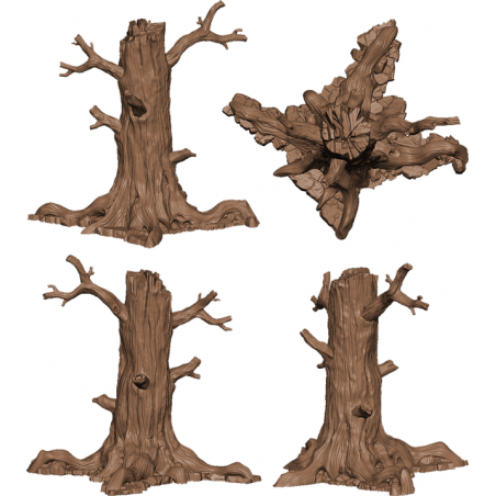 HATE 3D PLASTIC TREES expansion exclusive Kickstarter edition NEW COOLMINIORNOT - 2