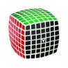 V-CUBE 7 cubo di rubik ROMPICAPO nuovo design BOMBATO solitario VERDES classico 7X7 età 6+ DAL NEGRO - 1