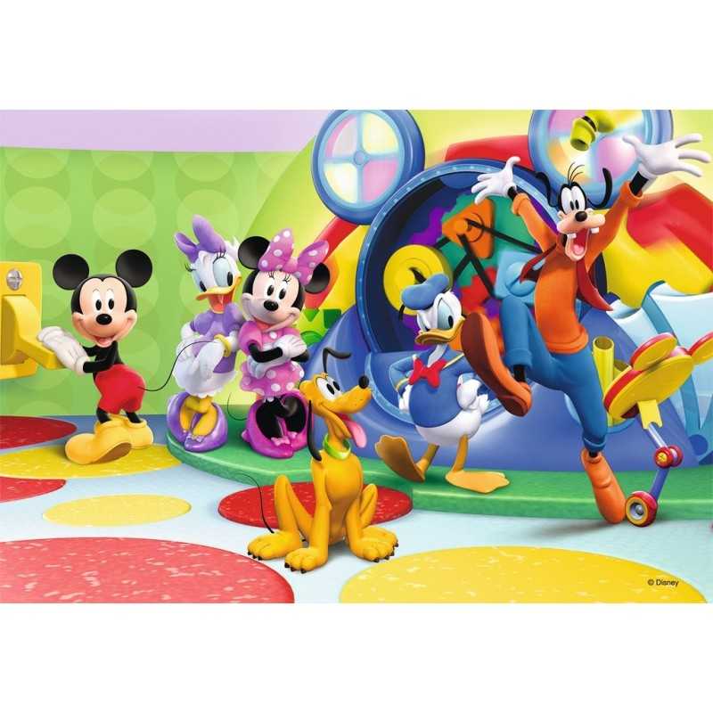 Educa – Coffret Puzzle évolutif Mickey Mouse – 4 Puzzles De 12 à 25 Pièces – Dès 3 Ans