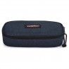 ASTUCCIO eastpak OVAL SINGLE blu 26W TRIPLE DENIM con zip EK717 portapenne EASTPAK - 1