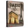 QUADERNO A4 a quadretti 5M PARIS PARIGI arco brossura copertina rigida Notebook cm 30x22 Seven Metropol SEVEN - 1