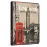 QUADERNO A5 a quadretti 5M LONDON LONDRA phone brossura copertina rigida Notebook cm 17x24 Seven Metropol SEVEN - 1