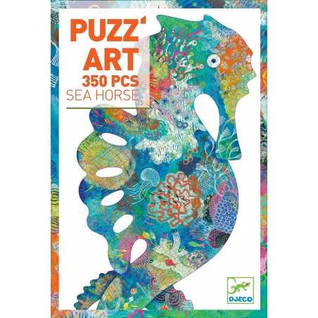 PUZZLE ART puzz'art SEA HORSE cavalluccio marino DJECO 350 pezzi DJ07653 gioco 7+ Djeco - 1
