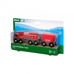 TRENO SPECIALE 2019 trenino BRIO WORLD treni in legno 33860 plastica SPECIAL EDITION TRAIN età 3+ BRIO - 1