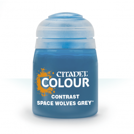 SPACE WOLVES GREY colore CONTRAST citadel AZZURRO base ombreggiatura lumeggiatura 18ML Games Workshop - 1