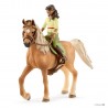SARAH E MYSTERY cavallo HORSE CLUB schleich 42517 cavallerizza GIUMENTA ARABA età 5+ Schleich - 1