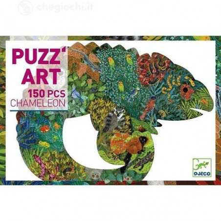 PUZZLE ART puzz'art DJECO camaleonte CHAMALEON 150 pezzi DJ07655 età 6+ Djeco - 1