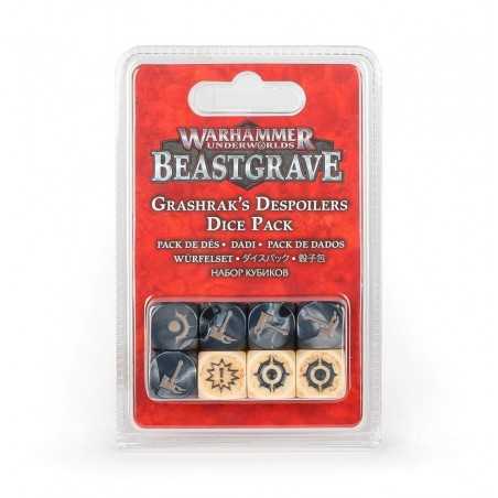 BEASTGRAVE warhammer underworlds GRASHRAK'S DESPOILERS dice pack 8 DADI età 12+ Games Workshop - 1