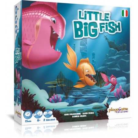 LITTLE BIG FISH in italiano LOTTA FRA PESCI gioco UNO CONTRO UNO 24 miniature PLAYA GAME EDIZIONI età 8+ Playa Game Edizoni - 1