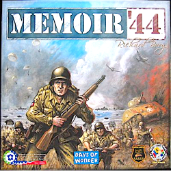 MEMOIR 44 gioco da tavolo GUERRA d-day landings IN INGLESE combattimento SOLDATINI età 8+ Asmodee - 1