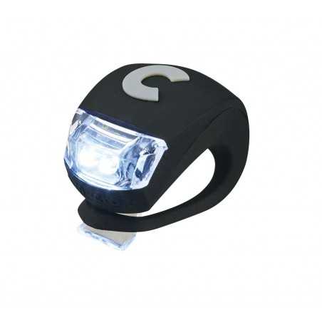 LUCE monopattino NERO silicone flessibile LED di sicurezza MICRO resistente all'acqua DELUXE light Micro - 1