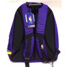 ZAINO PLAYGROUND accessoriato NBA panini LOS ANGELES LAKERS basket 2020 originale BACK PACK ufficiale VIOLA Franco Panini Ragazz