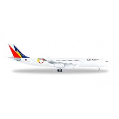 PHILIPPINE AIRLINES AIRBUS A340-300 HERPA WINGS 529341 scala 1:500 aereo in metallo Herpa - 1