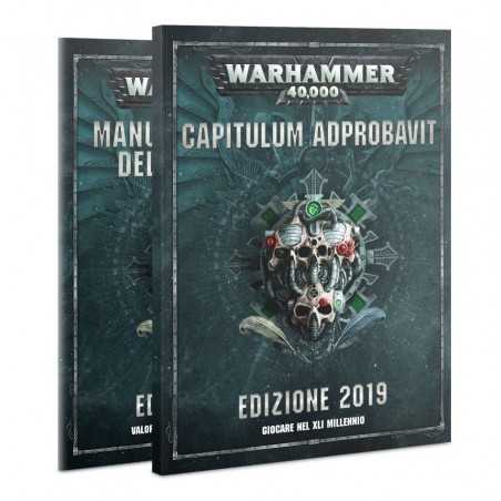 CAPITULUM ADPROBAVIT edizione 2019 IN ITALIANO warhammer 40k GAMES WORKSHOP citadel MANUALE età 12+ Games Workshop - 1