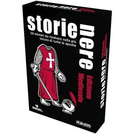STORIE NERE edizione medievale 50 MISTERI DA RISOLVERE rompicapo IN ITALIANO salani INVESTIGAZIONE età 12+ salani - 1