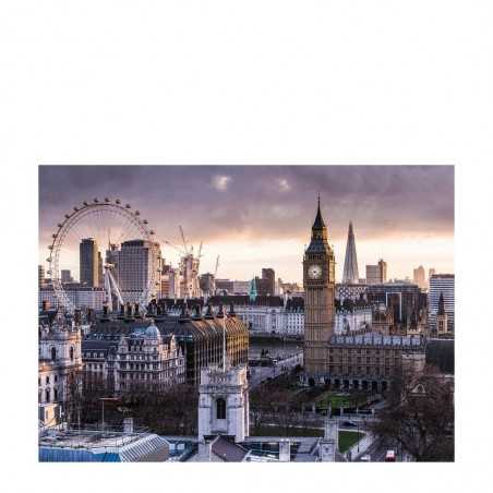 PUZZLE ravensburger LONDRA beautiful skylines 1000 PEZZI 70 x 50 cm LONDON highlights Ravensburger - 2