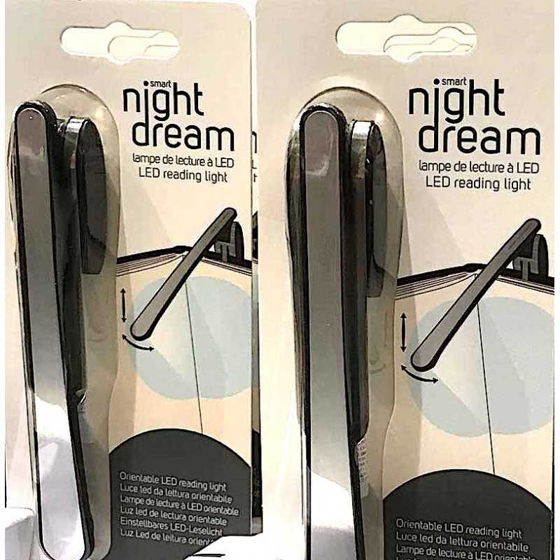 Lampada con Pinza, Mefine 30 LED da Lettura con 3 Colore e Luminosità