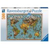 MONDO DI FARFALLE ravensburger WORLD OF BUTTERFLIES soft click PUZZLE 500 PEZZI 49 x 36 cm ORIGINALE Ravensburger - 1