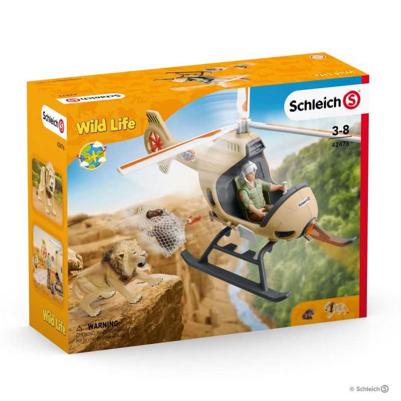 Elicottero Giocattolo Pullback Deluxebase - Modello Soccorso Squalo Con Braccia Rotanti