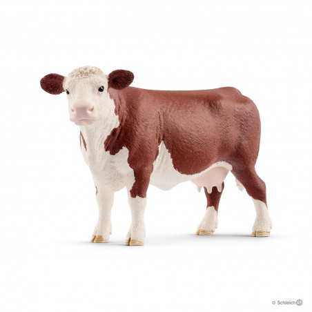 MUCCA HEREFORD cow FARM WORLD schleich 13867 miniatura ANIMALI DELLA FATTORIA età 3+ Schleich - 1