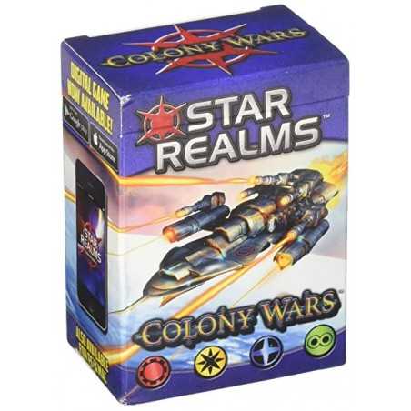COLONY WARS espansione per STAR REALMS gioco di carte DEVIR battaglie nello spazio 2 GIOCATORI età 12+ DEVIR - 1