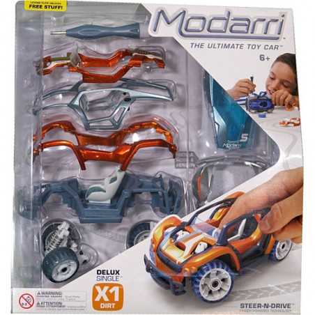 MODARRI deluxe single X1 DIRT CAR kit per AUTO DA CORSA macchinina DA MONTARE set 6+