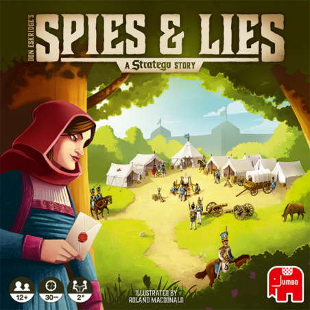 SPIES & LIES a stratego story GATE ON GAMES gioco strategico IN ITALIANO jumbo MISSIONE SPECIALE età 12+