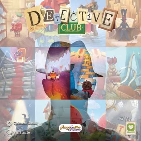 DETECTIVE CLUB edizione italiana gioco da tavolo di bluff Playagame da 8 anni