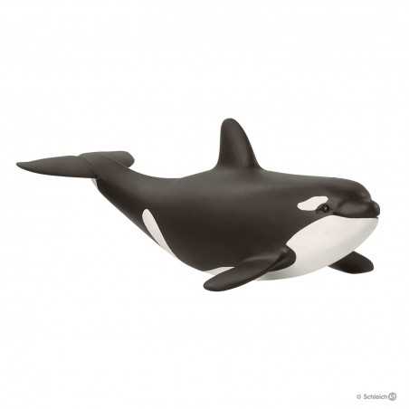 ORCA CUCCIOLO animali in resina SCHLEICH miniature 14836 wild life BABY KILLER WHALE età 3+ Schleich - 1