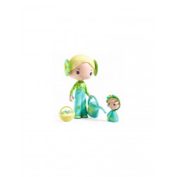 FLORE & BLOOM fate TINYLY action figure DJECO in resina DJ06944 snodabile MINIATURA età 4+ Djeco - 1