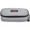 ASTUCCIO eastpak OVAL XL SINGLE tasca interna con zip 363 SUNDAY GREY tinta unita EK34A GRIGIO EASTPAK - 1