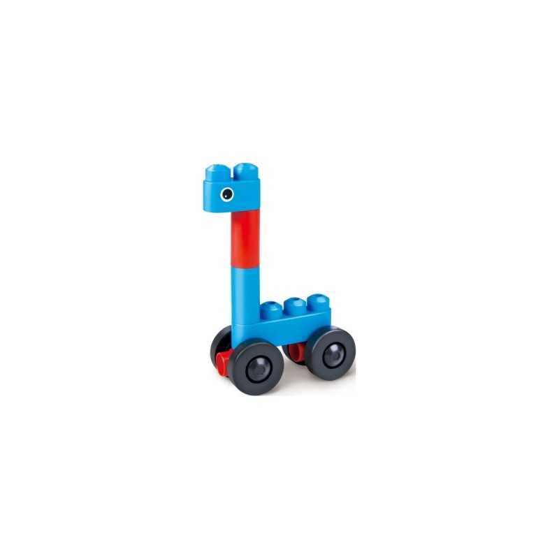 APLI Kids 19162 - Juego de construcción Design Builder - 60 piezas para construir vehículos, animales y personajes - Incluye 8 fichas con ejemplos