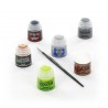 NECRONS WARRIORS PAINTS SET WARHAMMER 40K pittura 3 miniature 6 colori e pennello Games Workshop - 3
