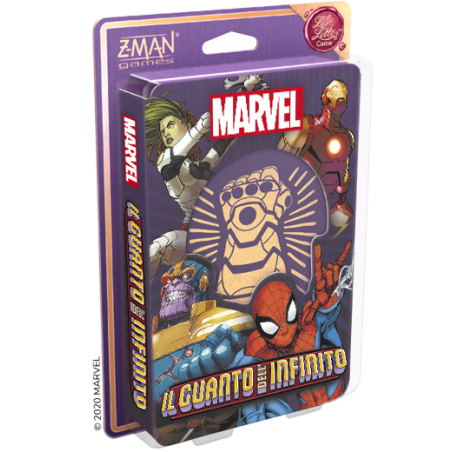 IL GUANTO DELL'INFINITO Marvel Avengers gioco di carte in italiano Asmodee Asmodee - 1