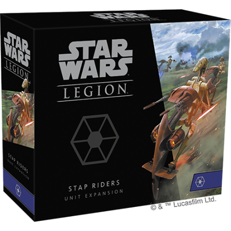 STAP RIDERS espansione STAR WARS LEGION unit expansion ASMODEE in inglese 2 MINIATURE età 14+