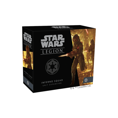 INFERNO SQUAD espansione STAR WARS LEGION unit expansion ASMODEE in inglese 7 MINIATURE età 14+ Asmodee - 1