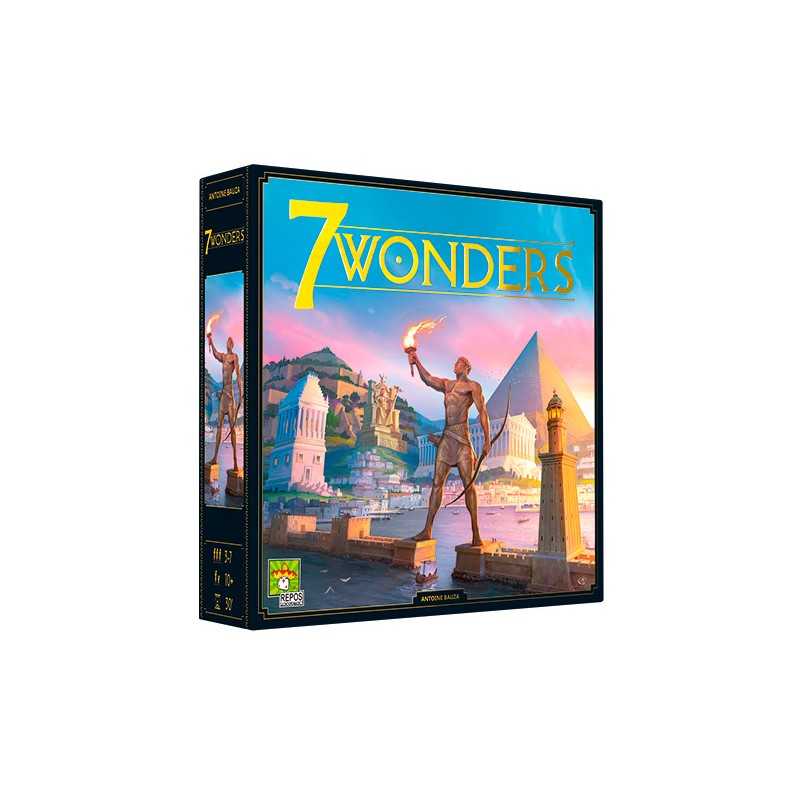 7 Wonders - Nuova Edizione | Gioco da Tavolo Strategico di Civilizzazione | 3-7 Giocatori | Riconoscimenti Internazionali | Asmo - Giochi Per Famiglia - Asmodee | Get Your Fun
