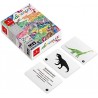 DINOQUIZ gioco di carte DAL NEGRO dinosauri PARTY GAME età 7+