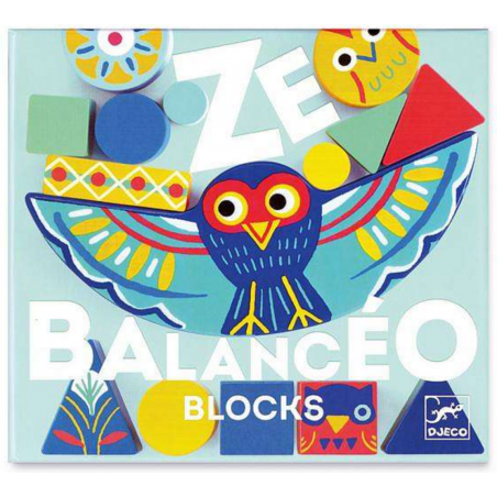 ZE BALANCEO blocks DJECO in legno GIOCO DI EQUILIBRIO gufi DJ06433 età 3+