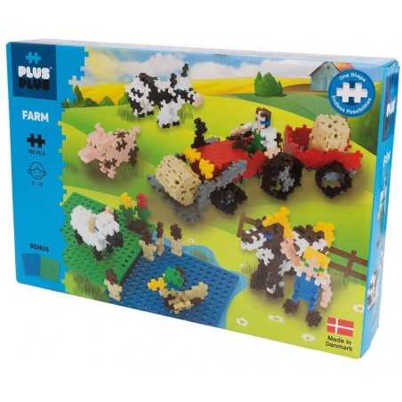 MINI BASIC 760 pezzi PLUSPLUS gioco modulare FARM costruzioni FATTORIA età 5+