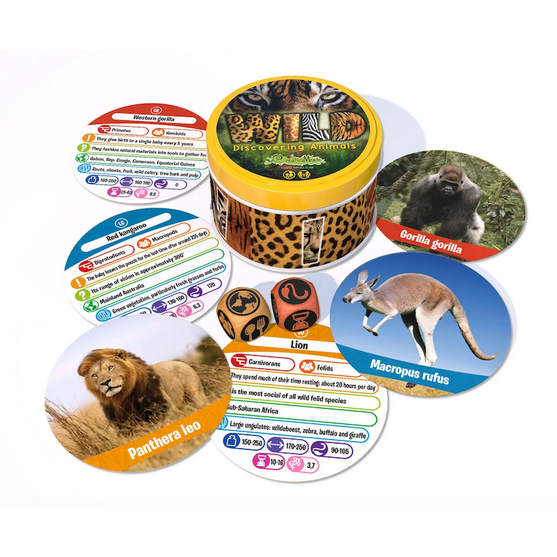 CreativaMente Wild – Kartenspiel Zum Entdecken Von Tieren (ab 6 Jahren)