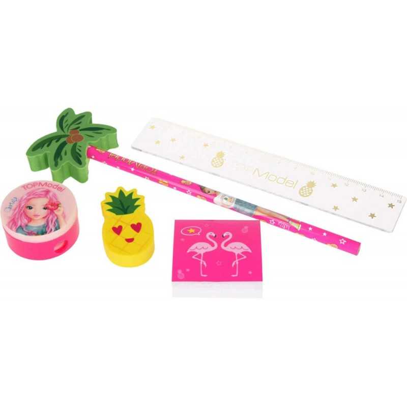 Faber-Castell Set Da Scrittura Dino Con Matite HB E Gomma