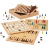 TOP GAMES 30 giochi riuniti DAL NEGRO scacchi dama tria ludo backgammon 5 CLASSICI età 8+ DAL NEGRO - 2