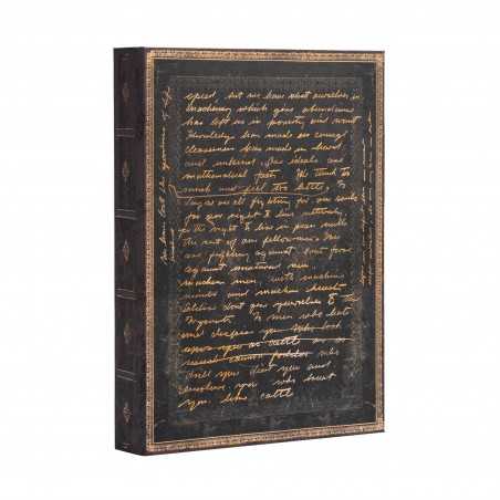 Scatola porta documenti OMAGGIO A CHARLIE CHAPLIN anniversario PAPERBLANKS cm 31x23 manoscritti