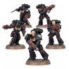 BLOOD ANGELS INTERCESSORS COMPAGNIA DELLA MORTE Warhammer 40000 Death Company 5 miniatures